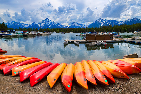 Grand Teton NP - Colter Bay Marina